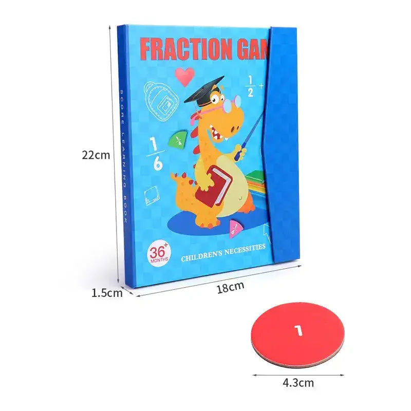 Children's Magnetic Fraction Book